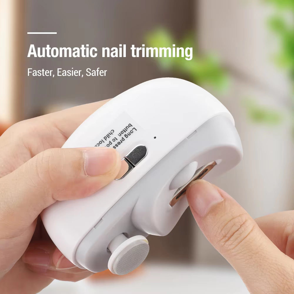 Electric Nail Clipper Grinding and Polishing 2 in 1 