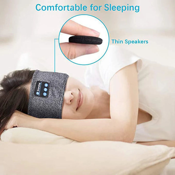 Bluetooth-Compatible Headband Earphones for Sports & Sleeping 